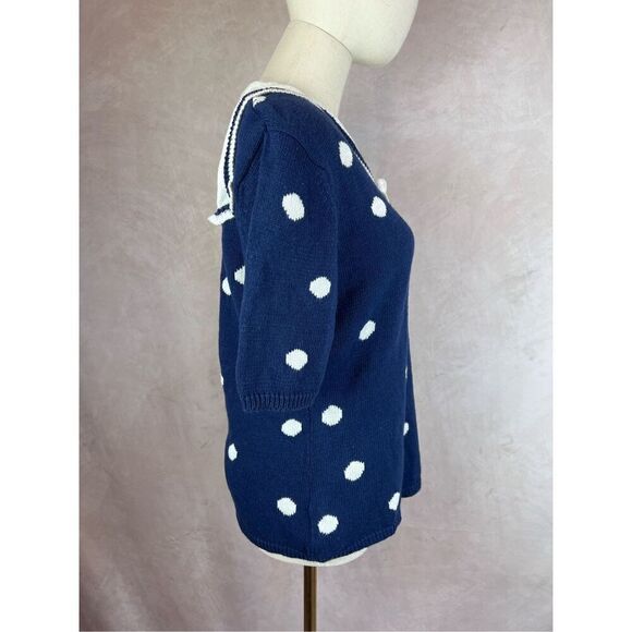 Vintage Sailor Top 90s does 1950s Pin Up Girl Susan Bristol - Picture 5 of 6